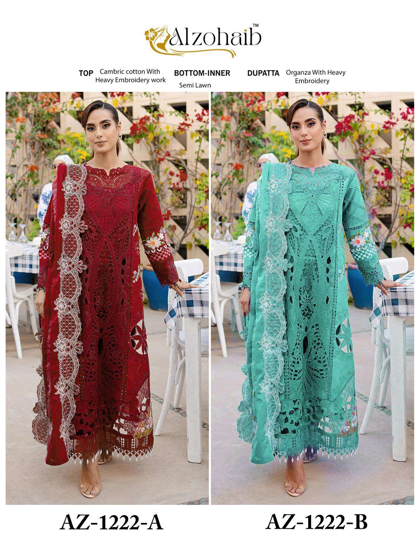 alzohaib az 1224 cotton wholesale suit 