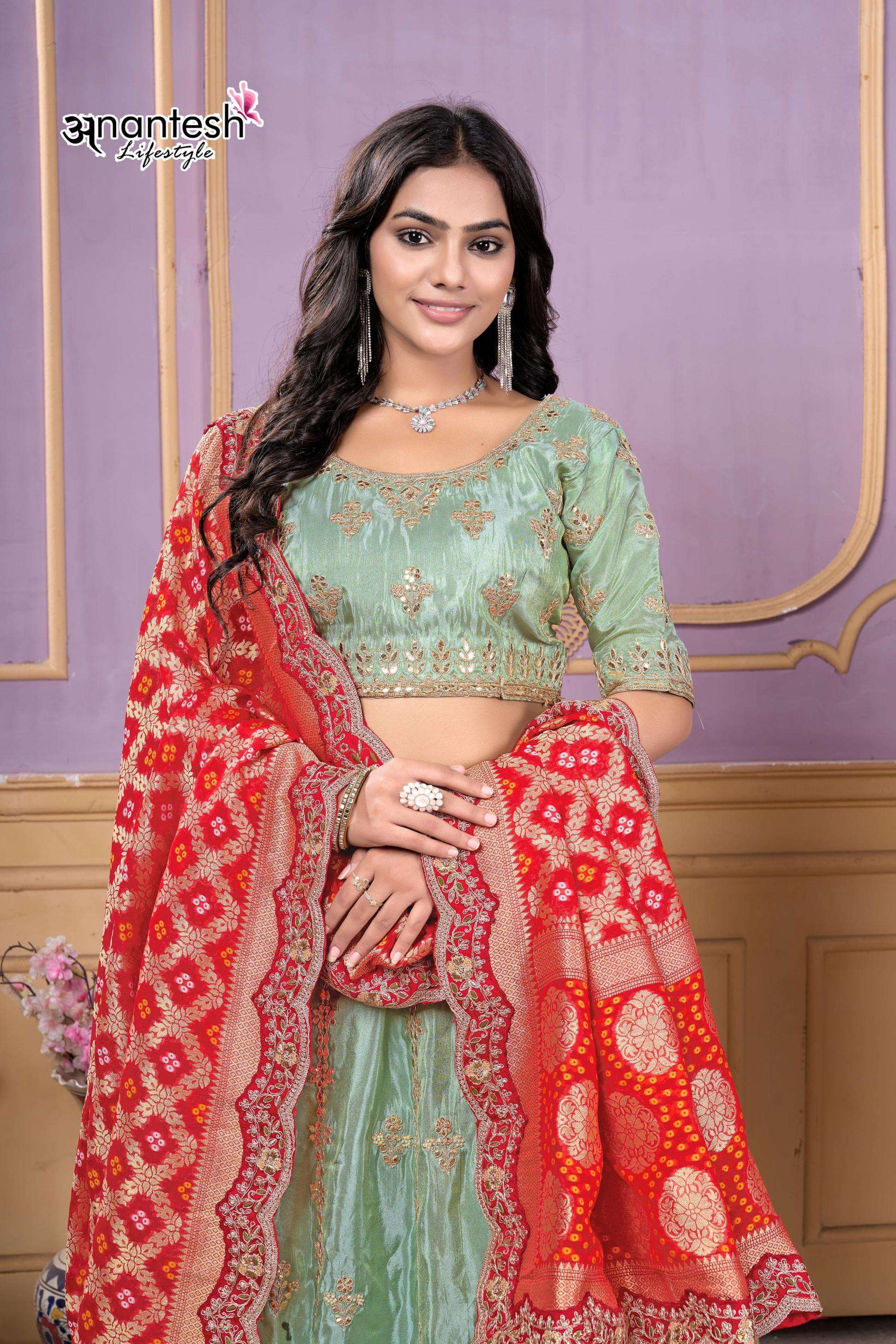 ananthesh lifestyle occasion vol 12 series 5047-5052 FANCY wholesale lehenga