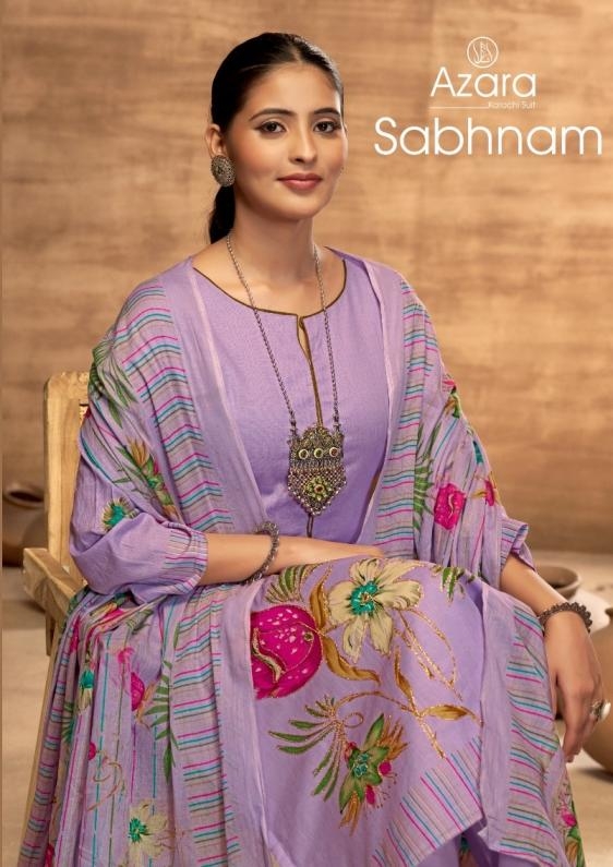 azara sabhnam series 54001-54004 cotton wholesale suit 