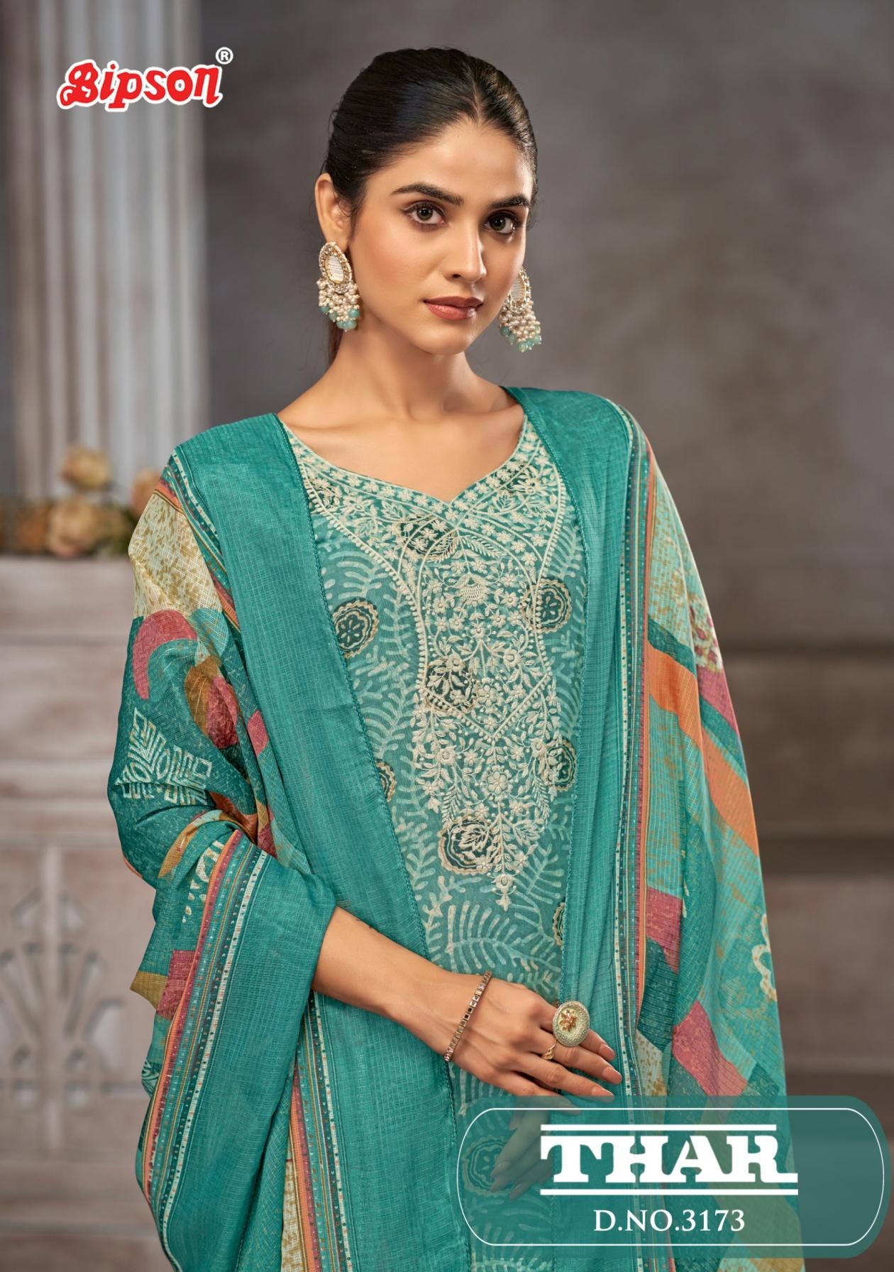 bipson prints thar 3173 Pure Cotton wholesale suit 