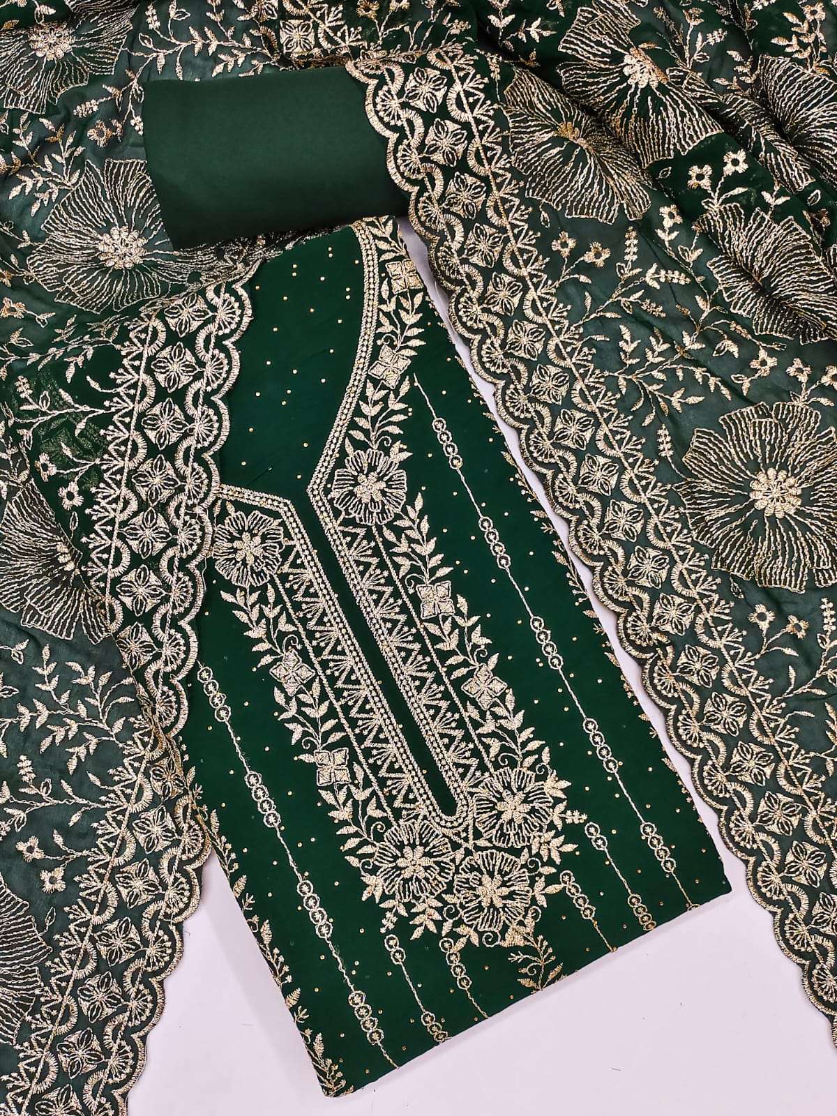 bt-116 JORJAT WITH HEAVY WORK wholesale suit 