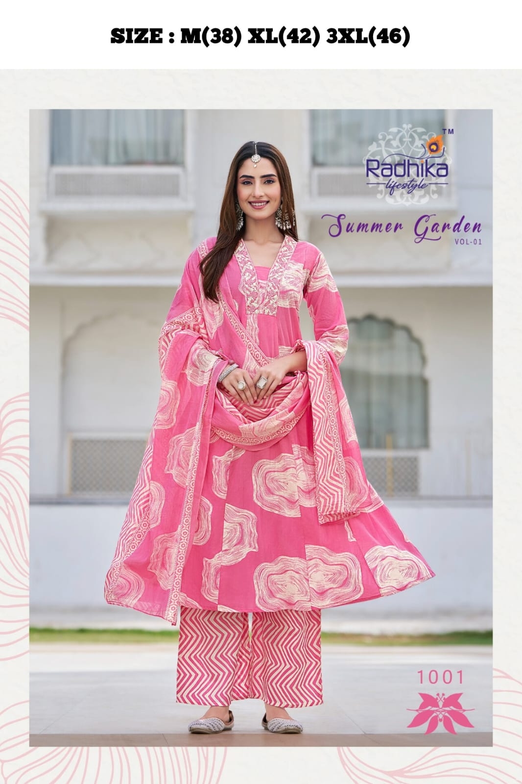 bt 226 PURE COTTON WITH EMBROIDERY WORK wholesale suit 