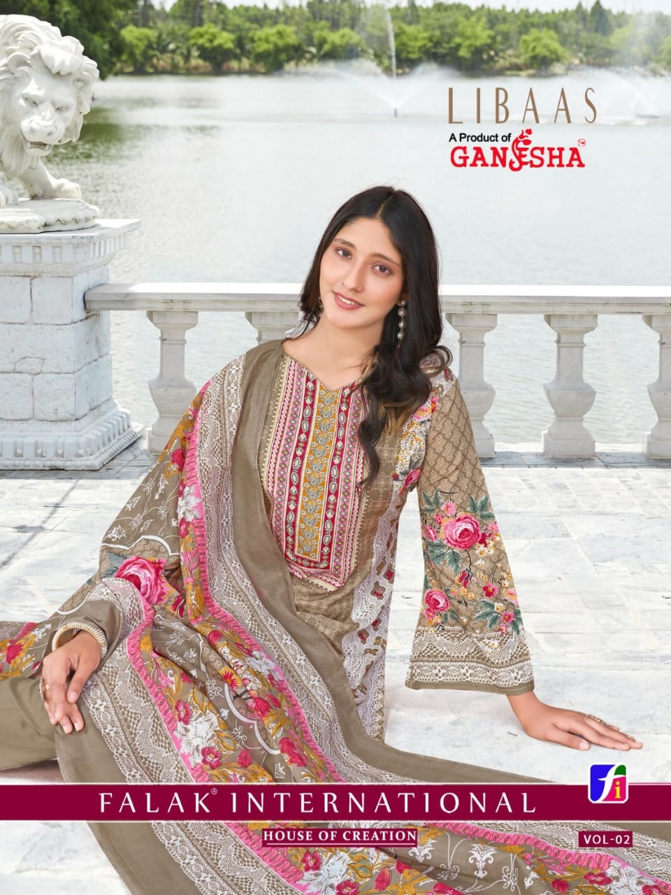 Ganesha Libaas Vol-2 series 2007-2014 Cotton Digital Style Printed wholesale suit 