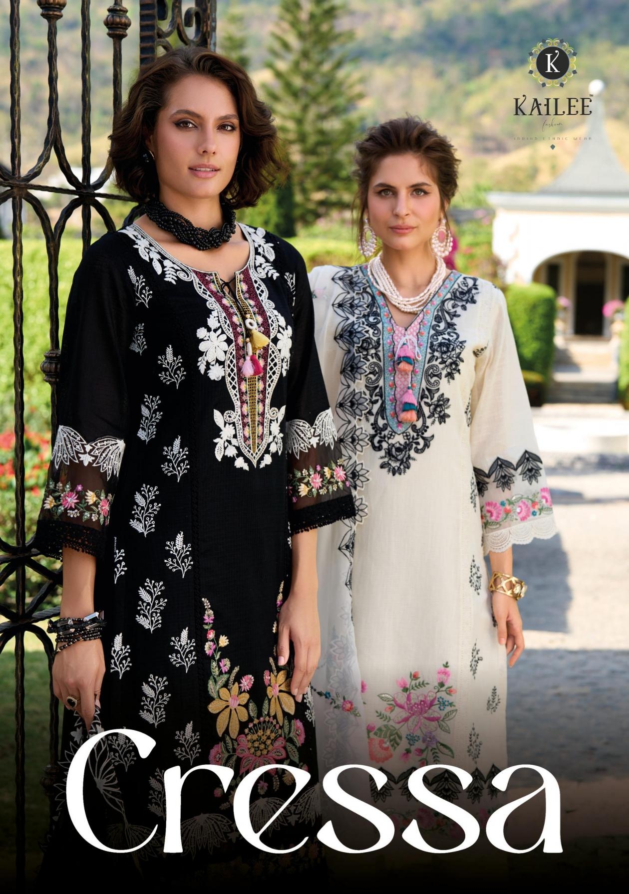 kailee fashion cressa series 45001-45002 PURE  COTTON wholesale suit