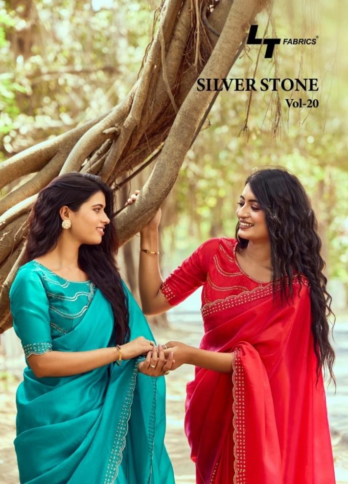 kashvi creation silver stone vol 20 series 2001-2006 nylon satin wholesale saree