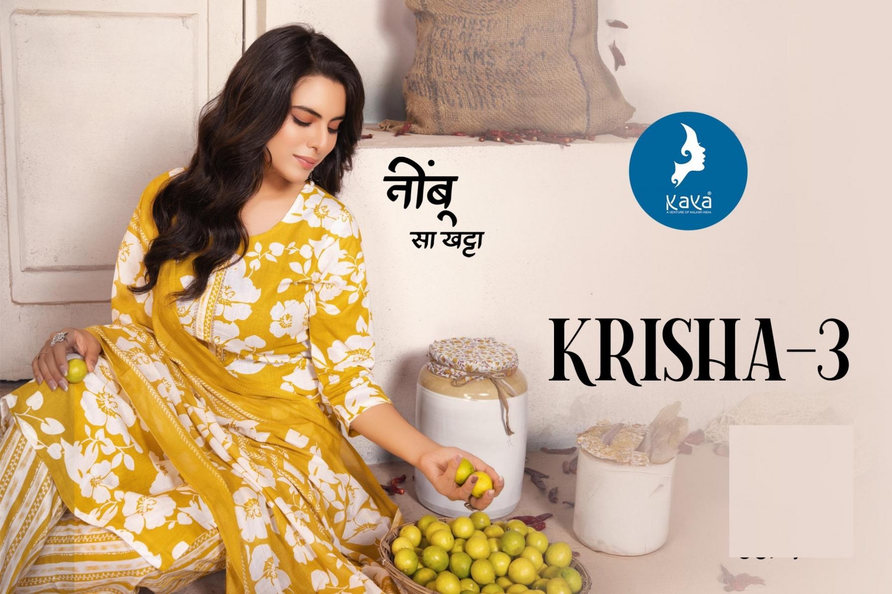 kaya krisha vol 3 series 01-06 cotton wholesale suit 