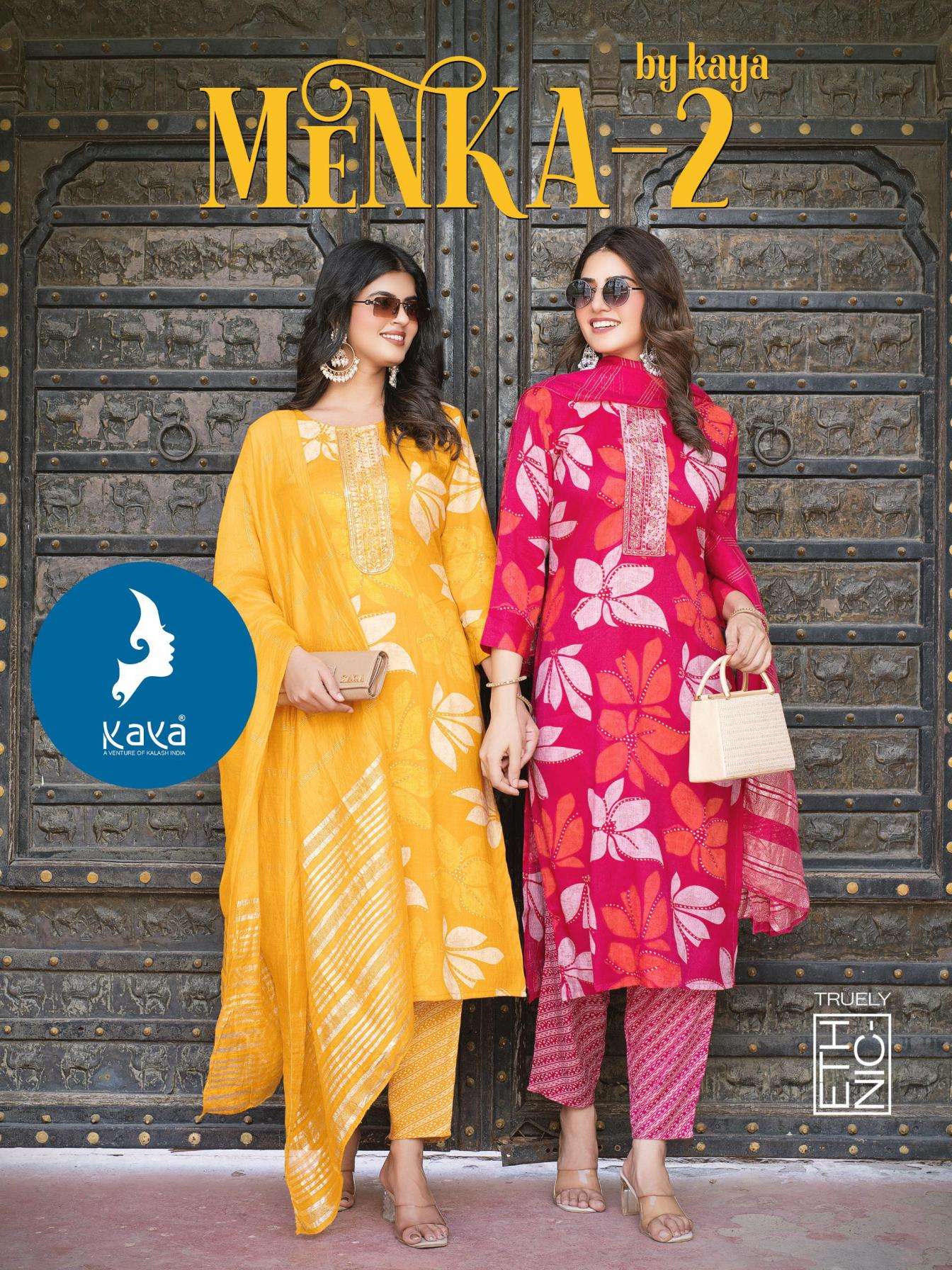 kaya menka vol 2 series 01-06 CAPSULE PRINT wholesale suit 