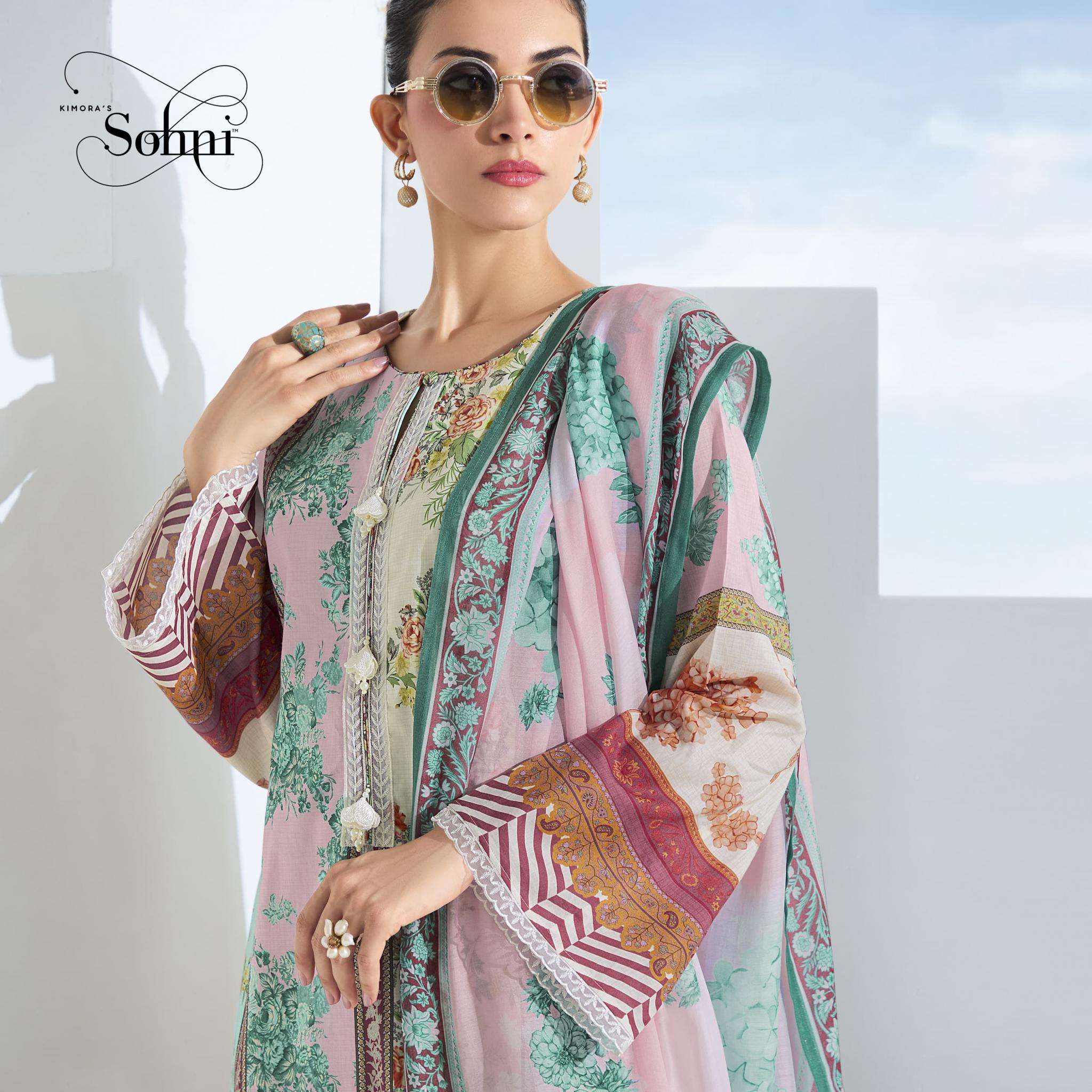 kimora sohni rhythm vol 26 series 331-334 cotton lawn wholesale suit 