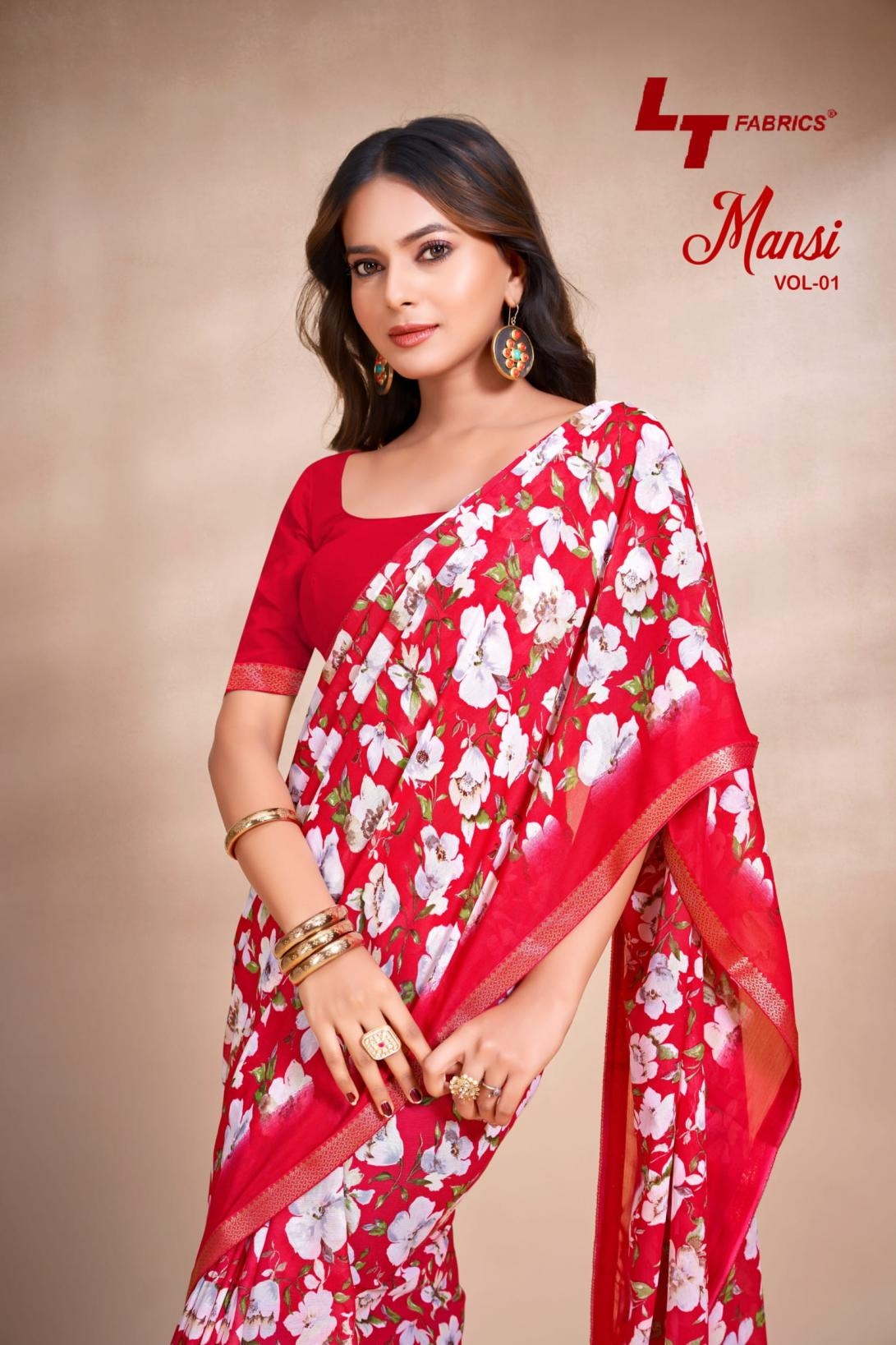 lt fashion mansi vol 1 series 101-108 MICRO wholesale saree