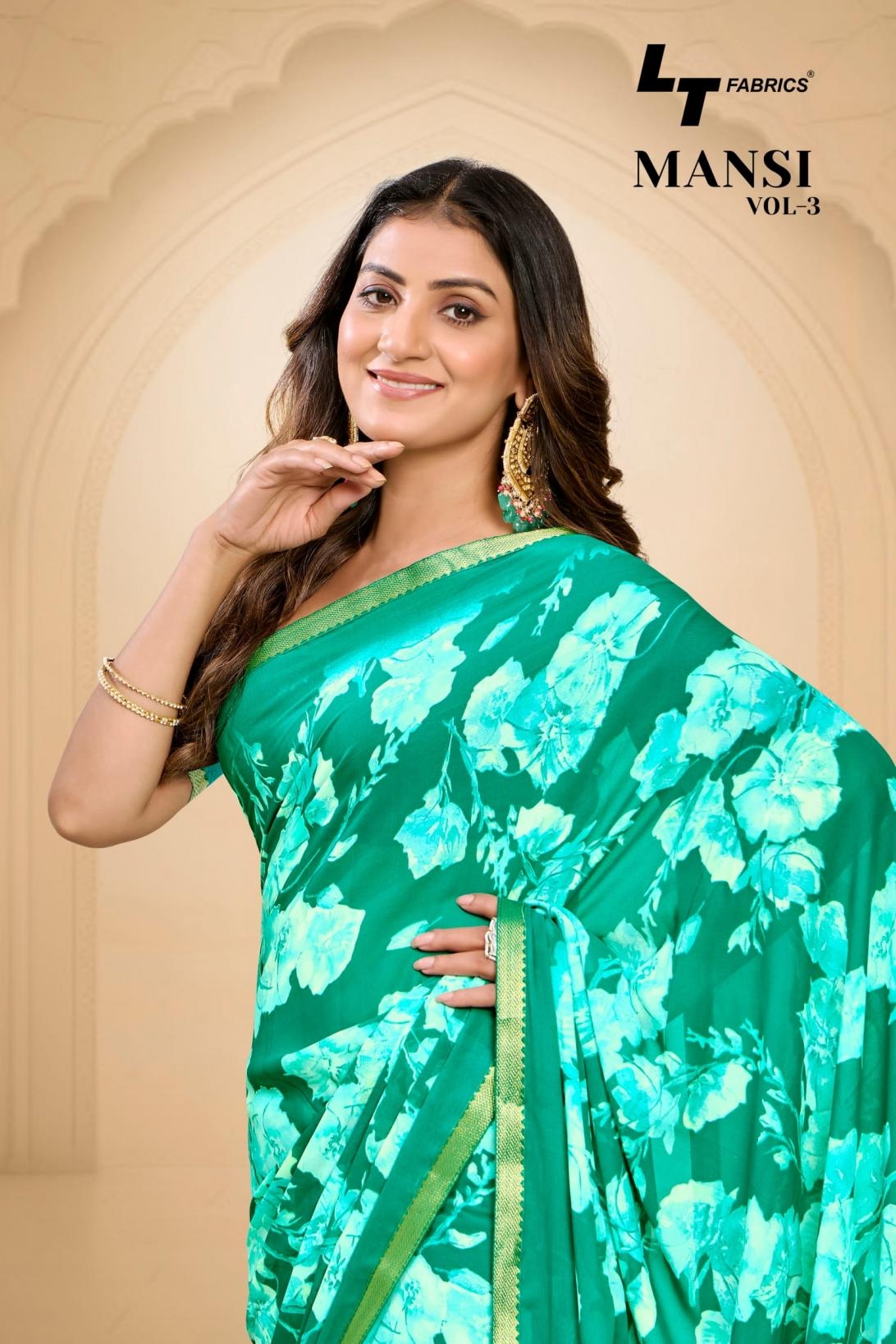lt fashion mansi vol 3 series 301-307 micro wholesale saree