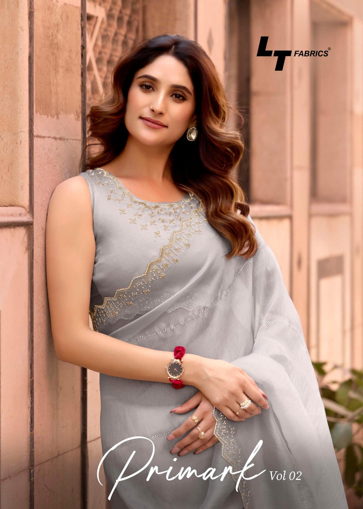 lt fashion primark vol 2 series 201-206 malai silk wholesale saree