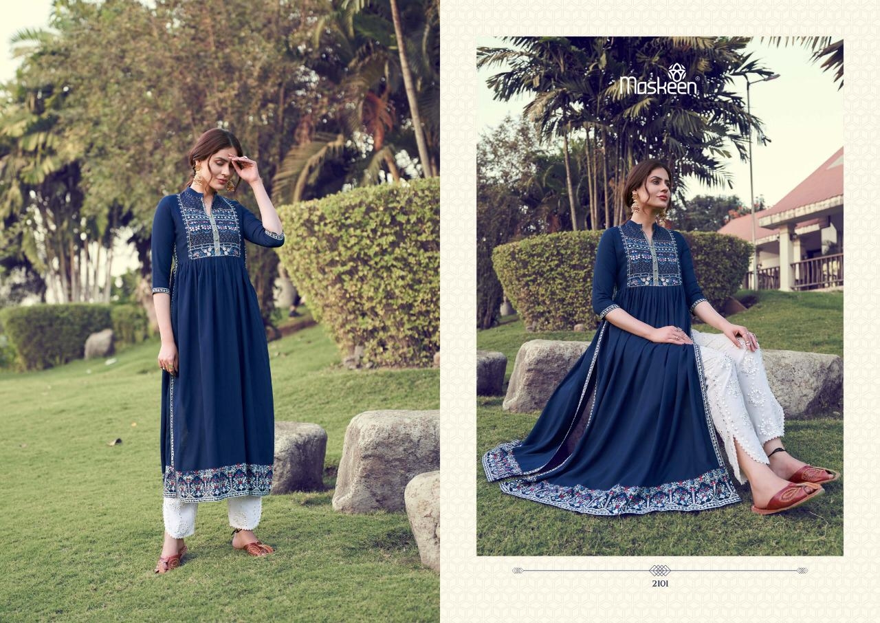 MAISHA Rayon Print With Handwork wholesale kurti with bottom