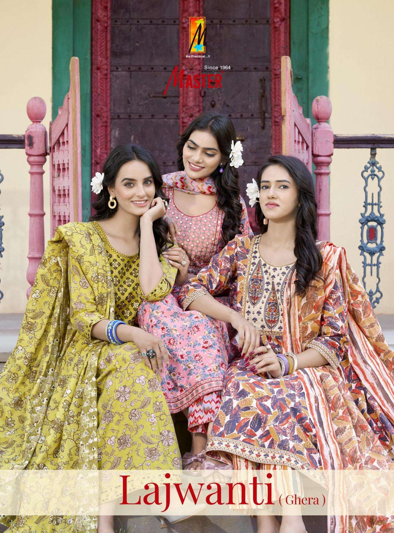 master lajwanti series 1001-1012 COTTON wholesale suit 