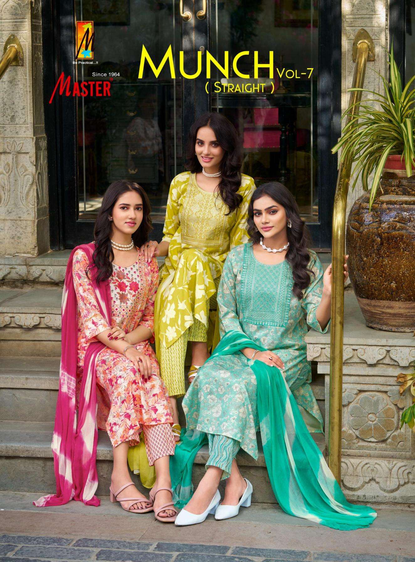 master munch vol 7 series 7001-7008 capsule print wholesale suit 