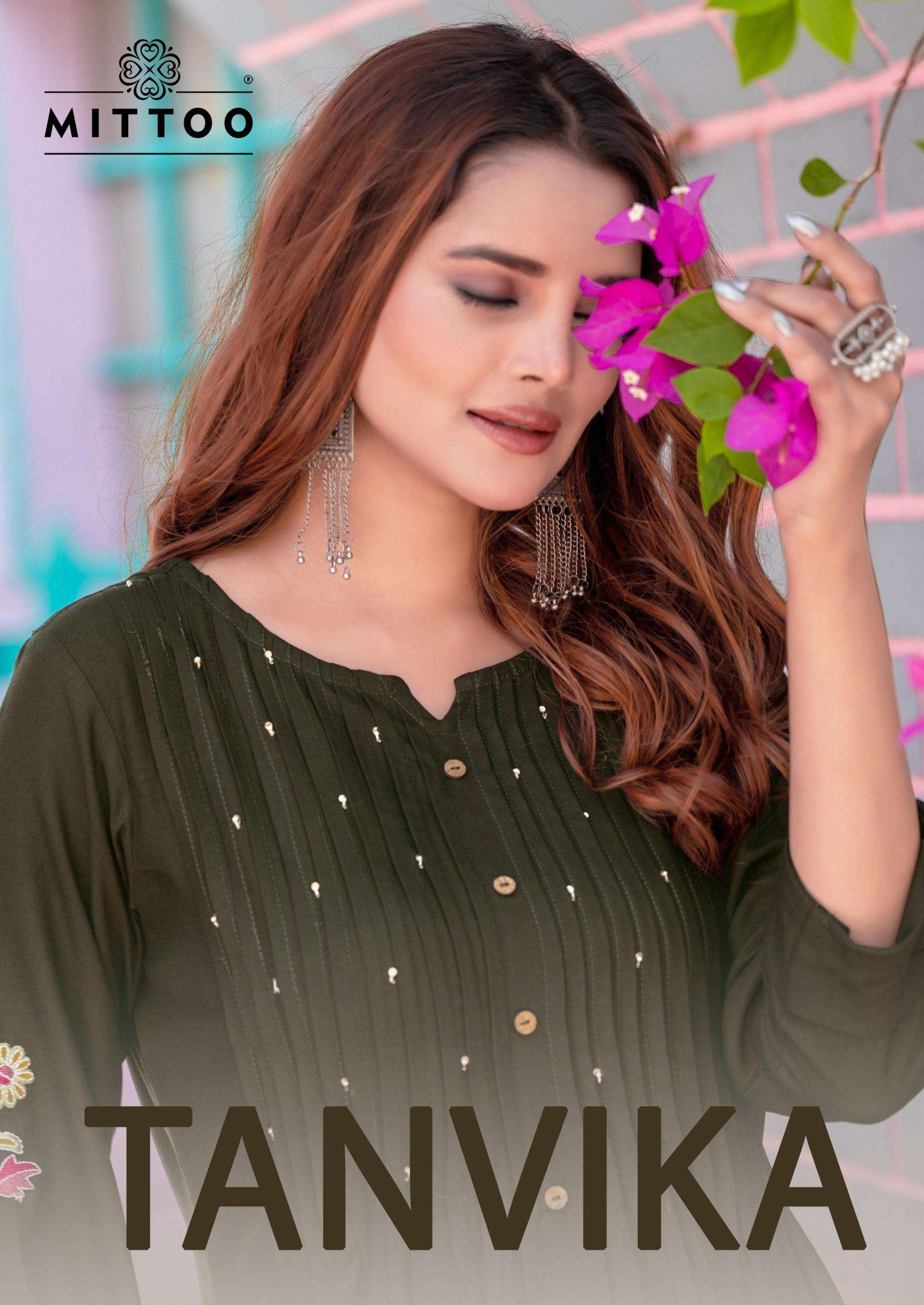 mittoo tanvika series 3001-3005 rayon wholesale co-ord sets
