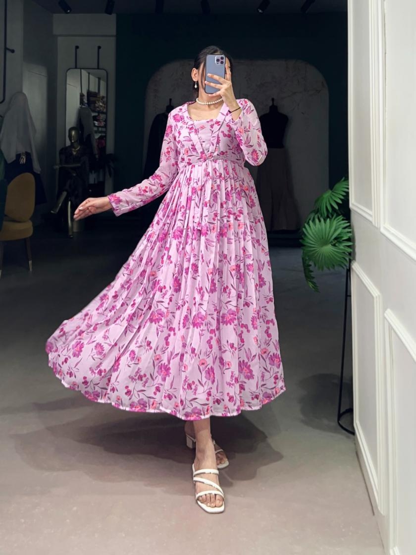 nnk4518 readymade daily wear georgette kurtis for womens