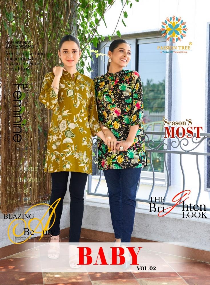 passion tree baby vol 2 series 2001-2012 RAYON wholesale kurti