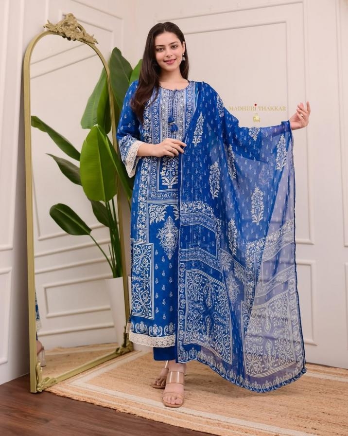 PR 9STAR FASHION RADHA VOL-10 Heavy muslin cotton wholesale readymade suit 