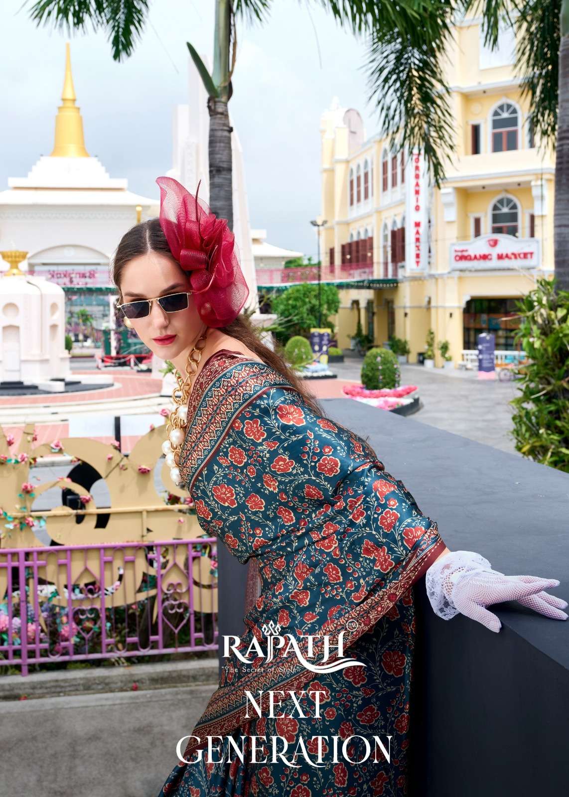 rajpath next generation series 670036 To 670042 Satin Crape wholesale saree