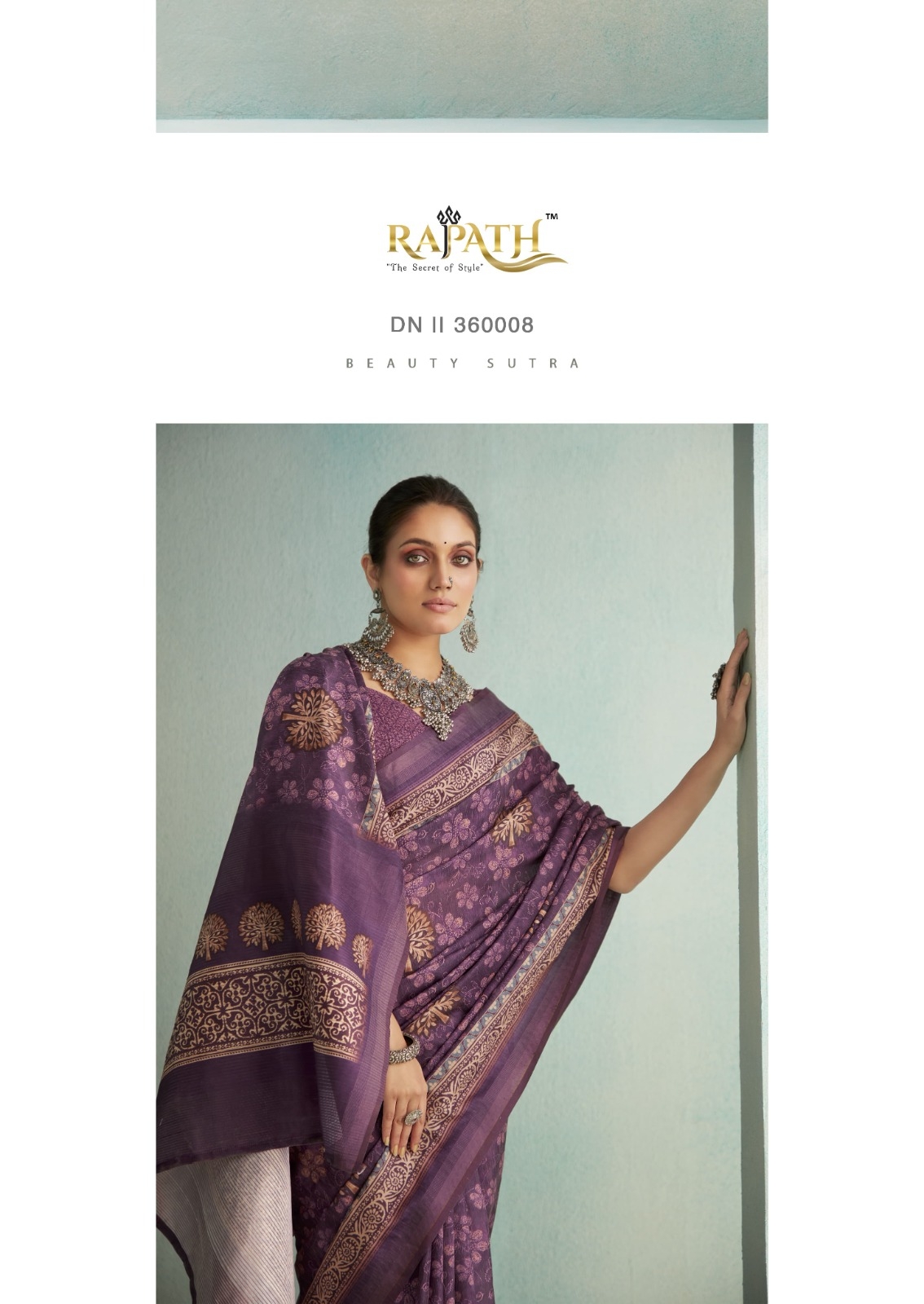 RajPath SUCHITRA SILK RICH PALLU HANDLOOM WEAVERS SAREE 