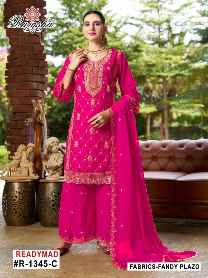 ramsha r 1345 nx FANDY wholesale readymade suit 
