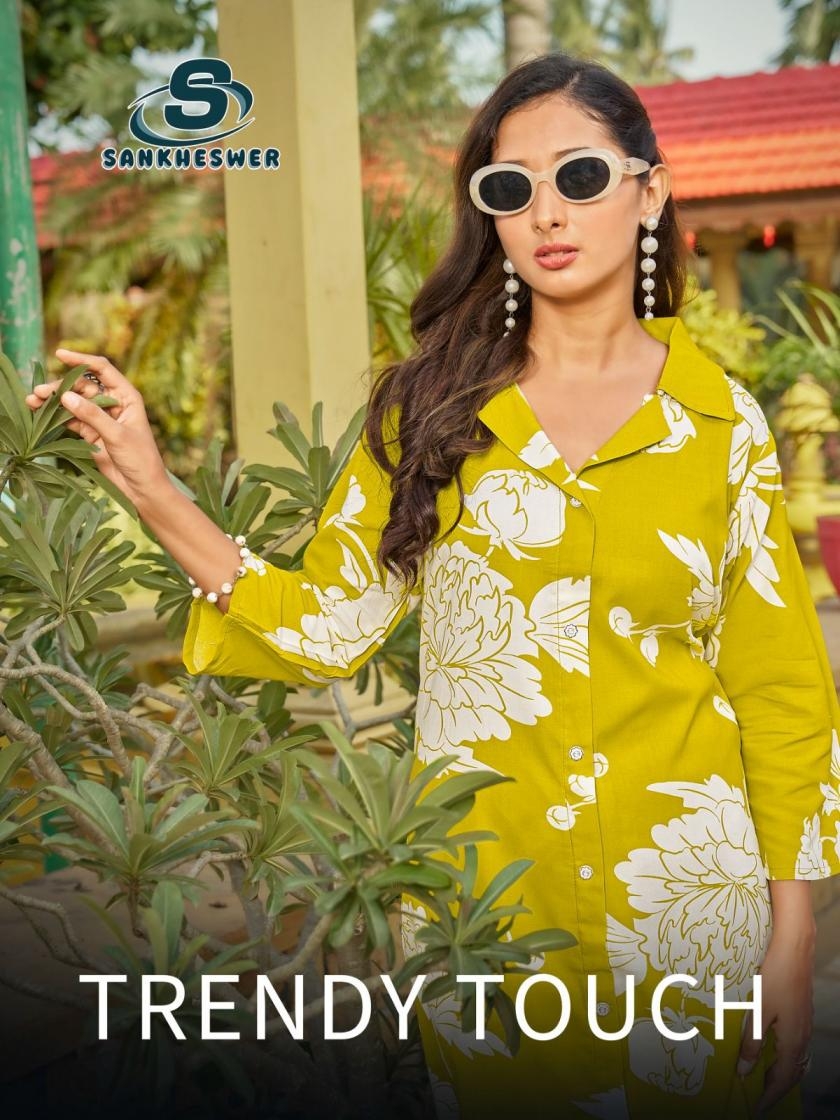 sankhewer trendy touch series 1001-1008 rayon wholesale co-ord sets