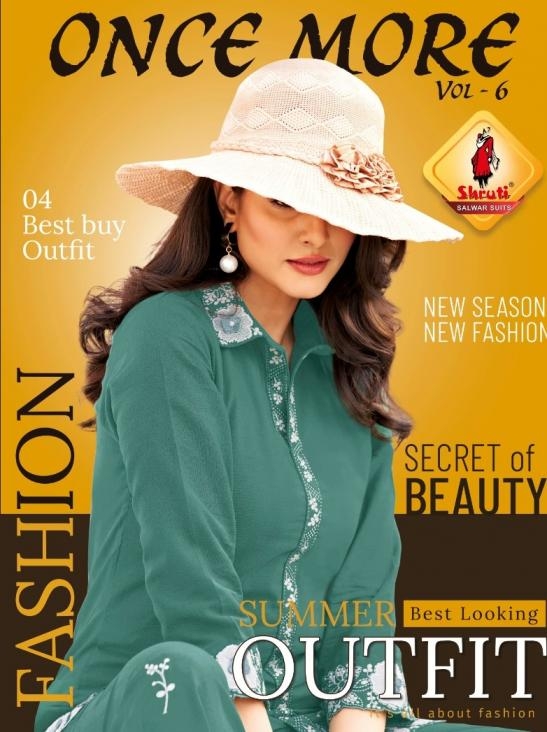 shruti suits once more vol 6 cotton viscose flex wholesale co-ord sets