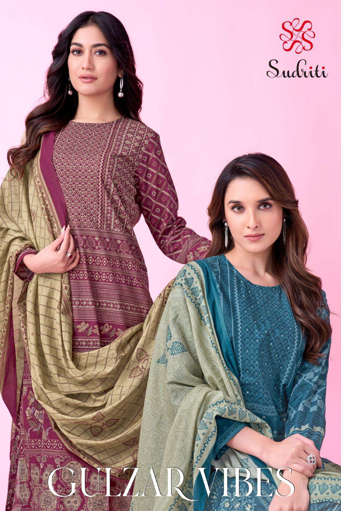 sudriti gulzar vibes PURE COTTON LAWN wholesale suit 