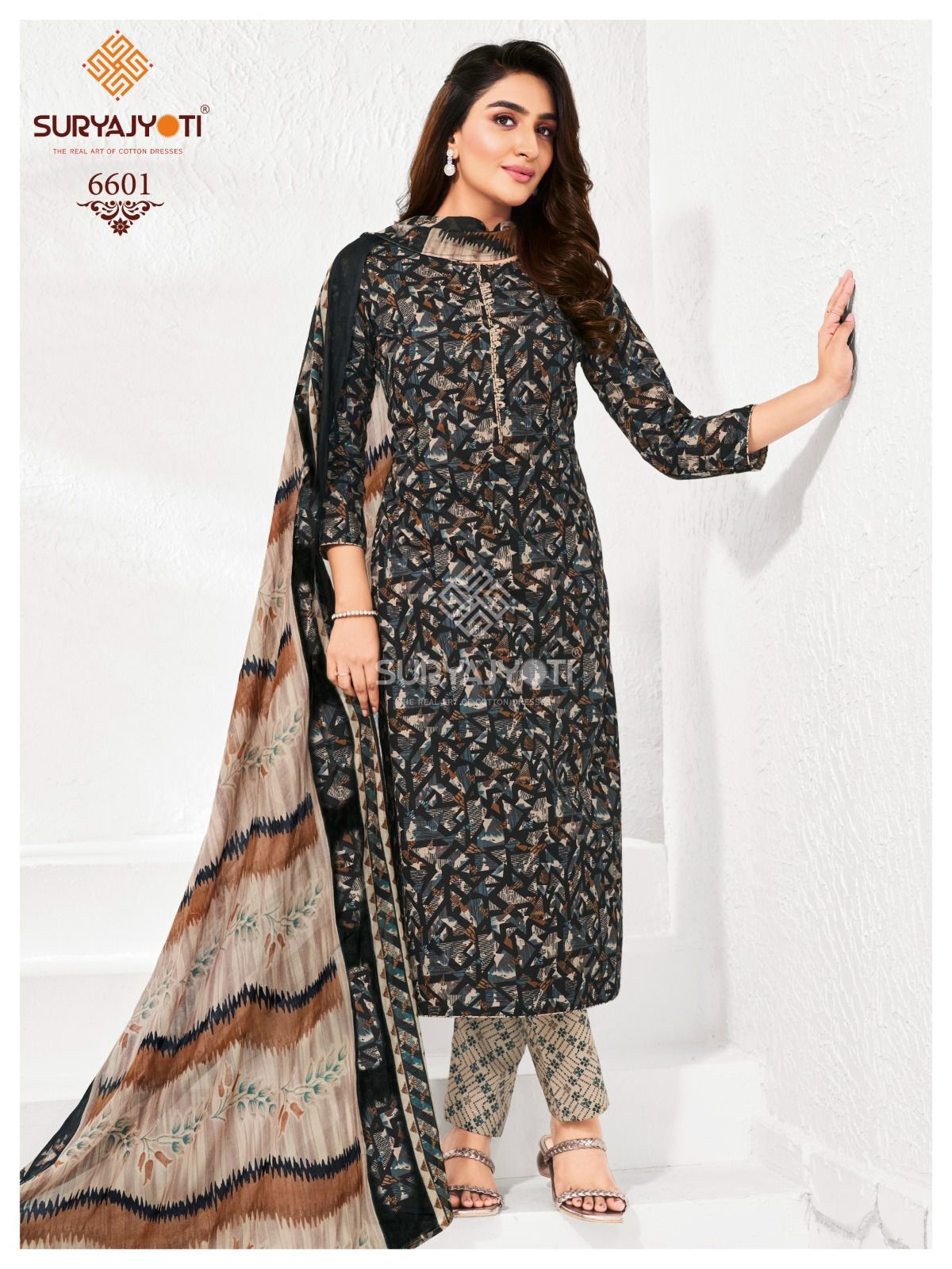 SuryaJyoti Trendy Cotton Vol-66 series 6601-6620 Cotton wholesale suit 