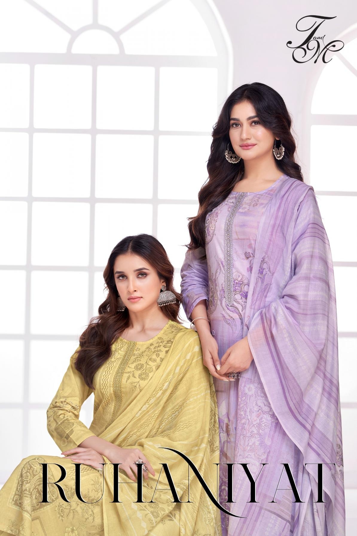 t&m ruhaniyat PURE COTTON LAWN DIGITAL PRINT wholesale suit  
