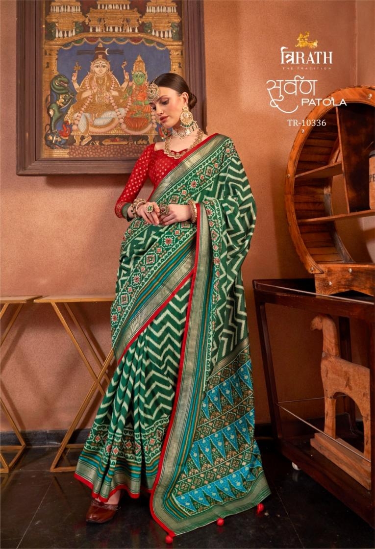 trirath suwarna patola series 10331-10337 sigma silk wholesale saree
