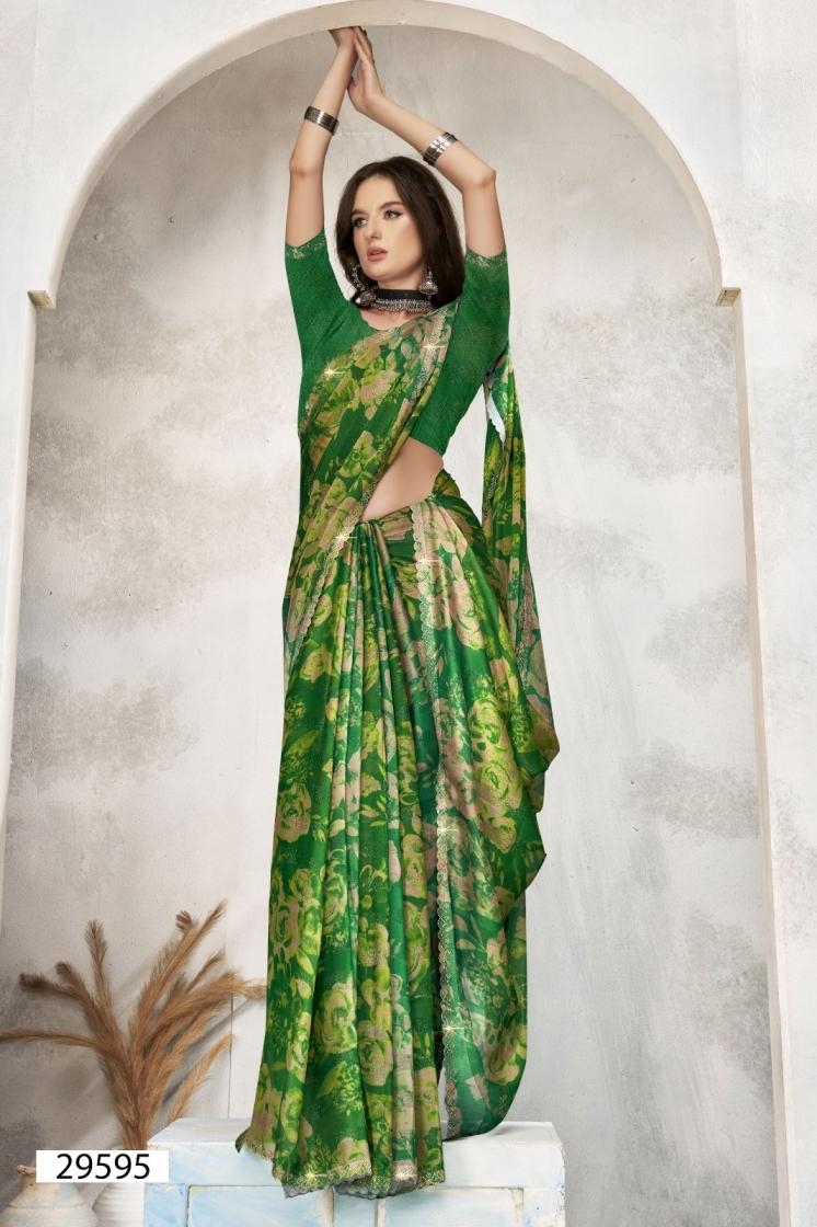 vallabhi prints madelyn vol 2 series 29591-29596 CHIFFON wholesale saree