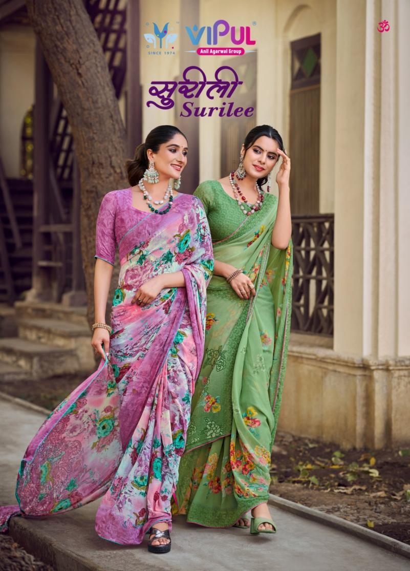 vipul surilee series 88902-88908 GeORGRTTE wholesale saree