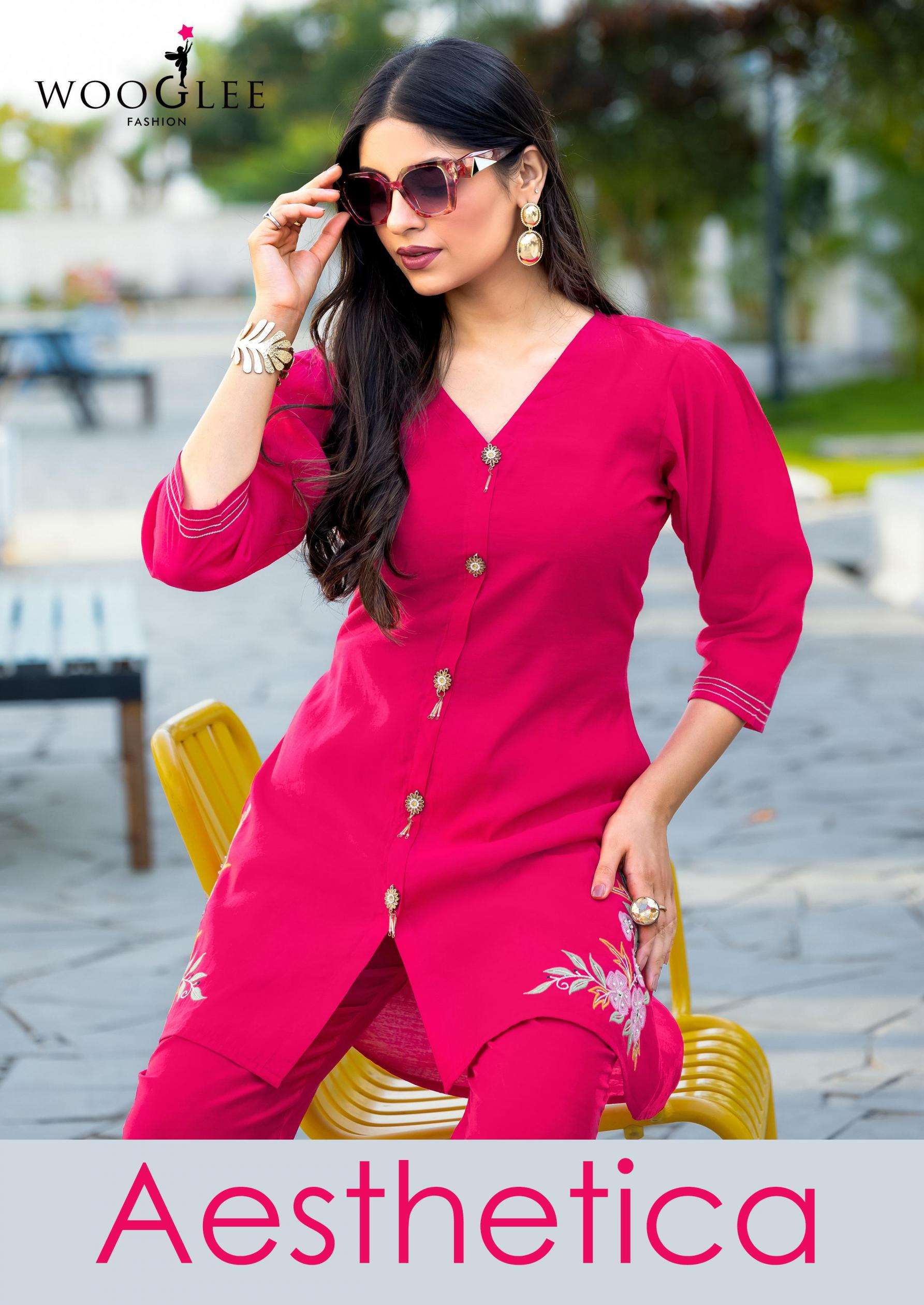 wooglee aesthetica series 1001-1004 rassian viscose silk wholesale co-ord sets