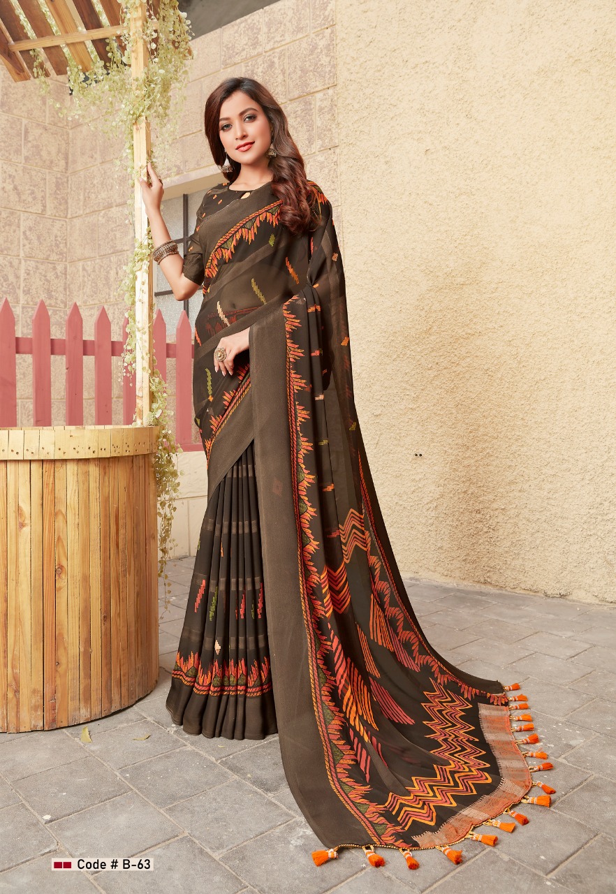 Casual Wear Synthetic Design Saree, With Blouse Piece at Rs 1590 in  Ahmedabad