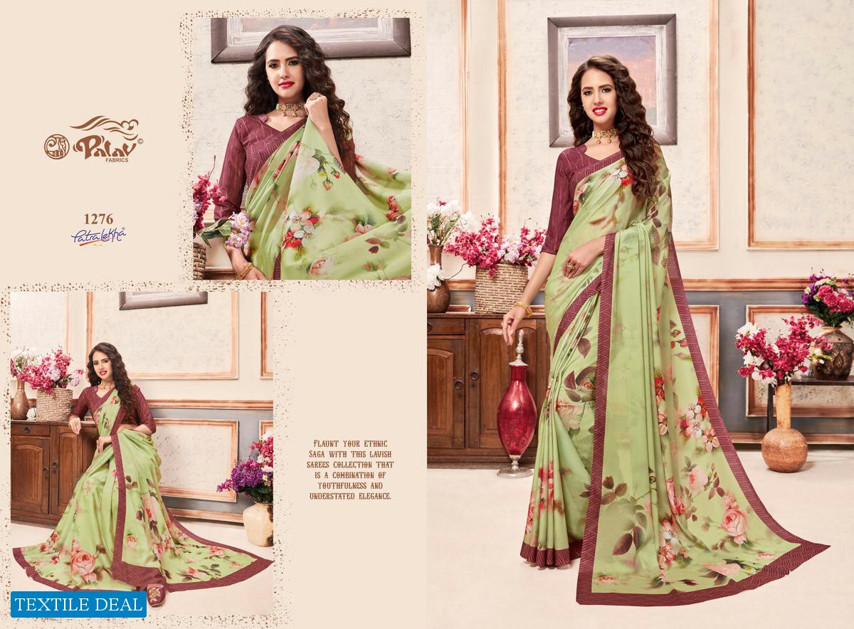Green & Maroon Bandhani Saree Patta Palav, Art Silk, 6.3