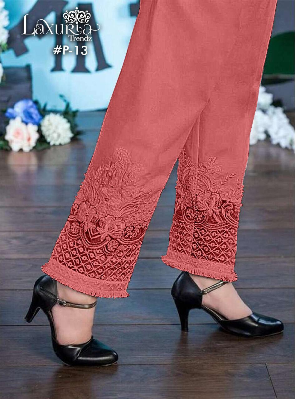 Buy Guru Kripa Textiles Solid Cotton Slub Cigarette Pant | Regular Fit  Stretchable Potli Pants/Cigarette/Trousers, Bundi Pants for Women, Girls  Pack of 2 Online In India At Discounted Prices
