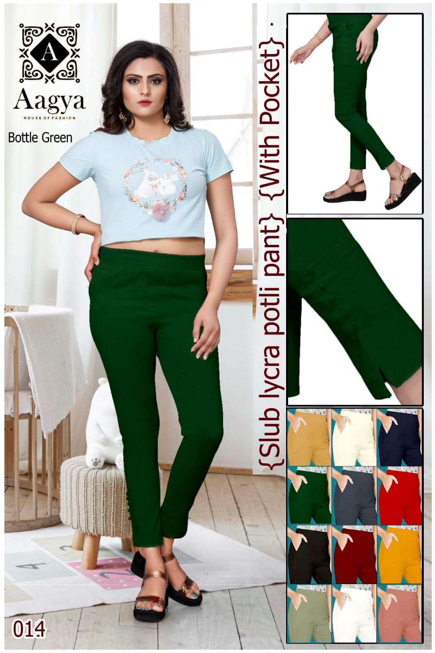 Apple Kurti Cigarette Pants Wholesale Lycra leggings Shopping -  textiledeal.in