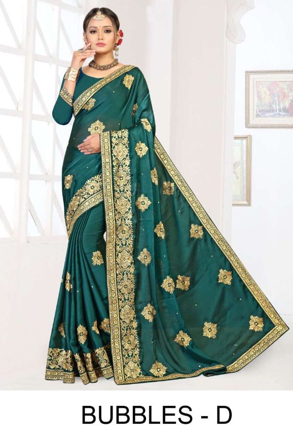 Ranjna Saree Bubbles Indian Wear Hevay Diamond Saree