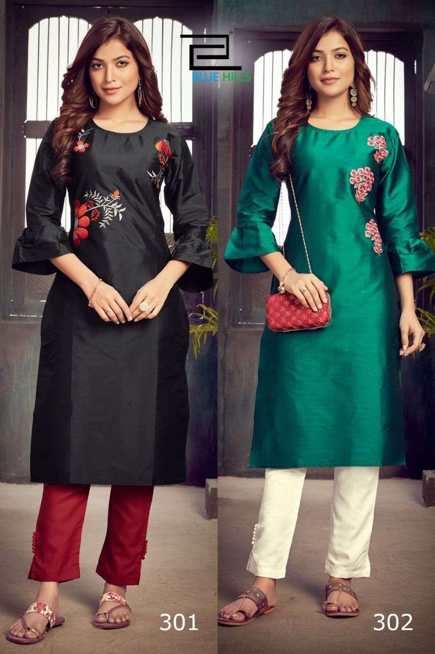 BLUE HILLS INSTAGRAM VOL 3 FANCY KURTI WITH LOW BUDGET WIRH BEST RATES