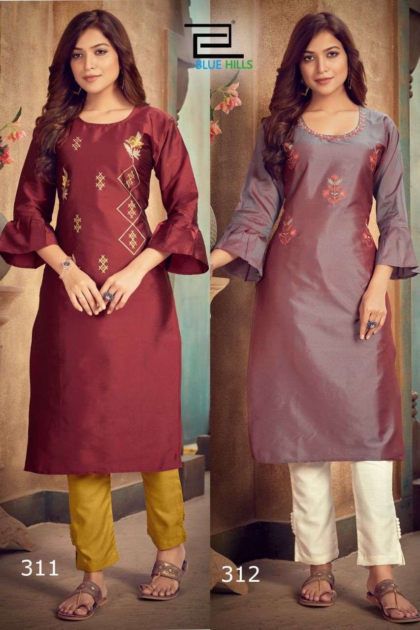 BLUE HILLS INSTAGRAM VOL 3 FANCY KURTI WITH LOW BUDGET WIRH BEST RATES