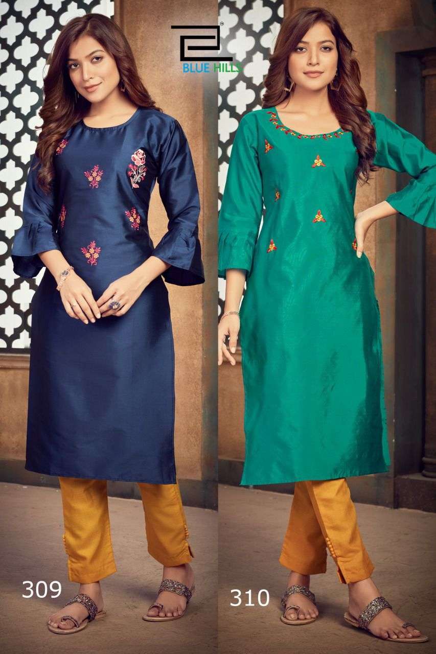 BLUE HILLS INSTAGRAM VOL 3 FANCY KURTI WITH LOW BUDGET WIRH BEST RATES