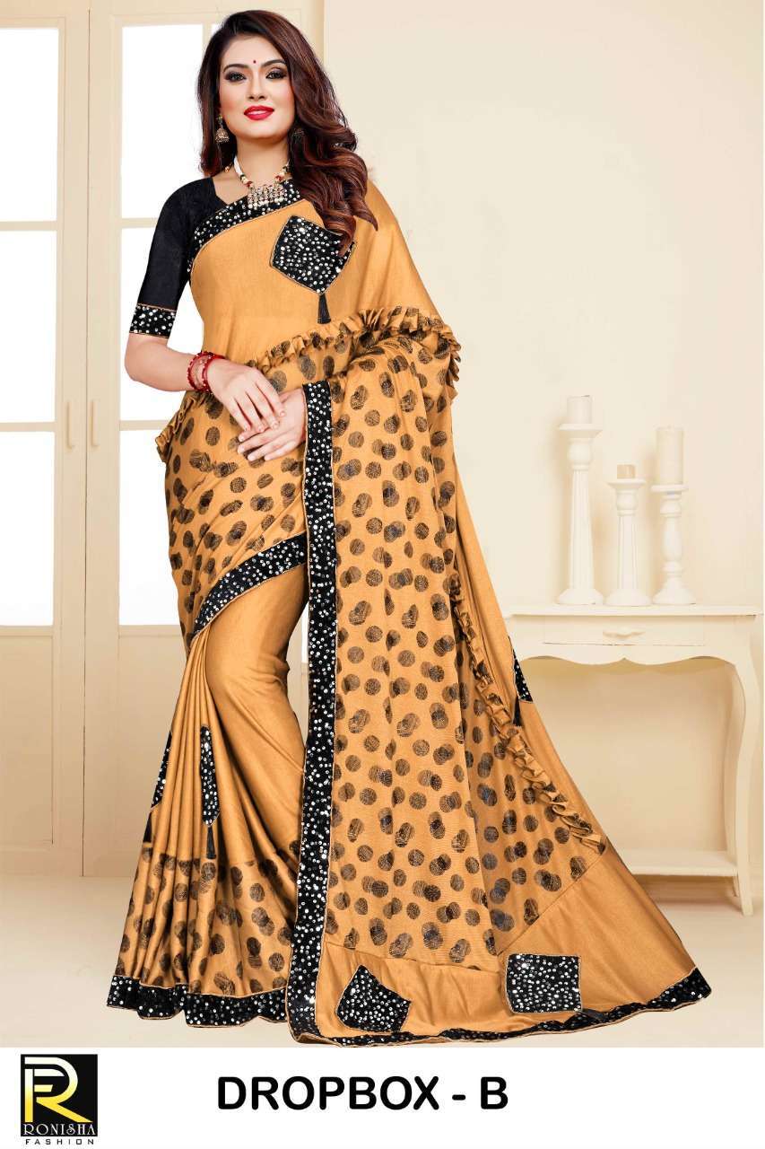 Golden Handloom Mixed Cotton Box Design Saree - Buy Online – Saundraa