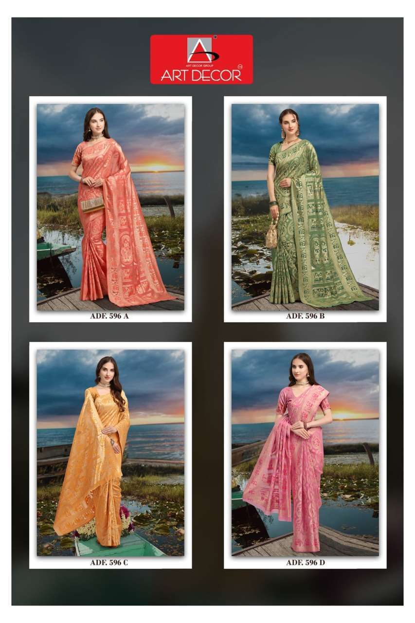 MAHARANI BY ART DECOR HANDLOOM COTTON TRADITIONAL WEAR SAREE
