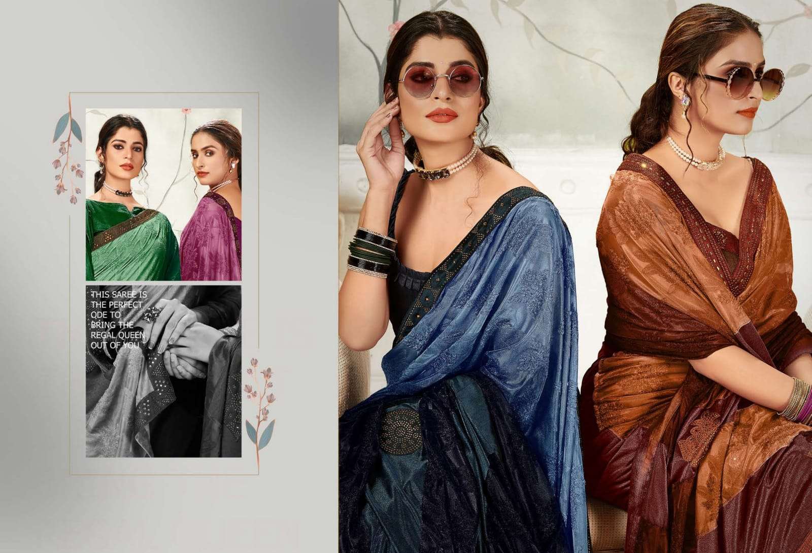 ONE PLUS VOL 3 BY KALISTA PRINTED FANCY ETHNIC WEAR SAREES