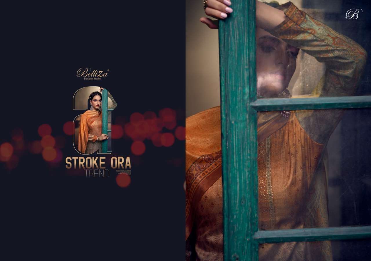 belliza heritage series 721001-721010 Pure Handloom Silk suit