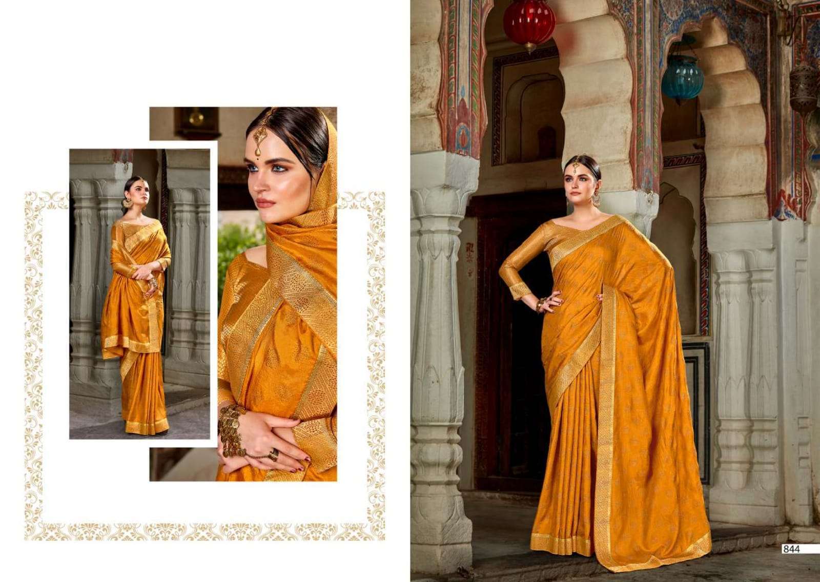 kalista kalki vol 3 series 842-849 Vichitra due drop saree