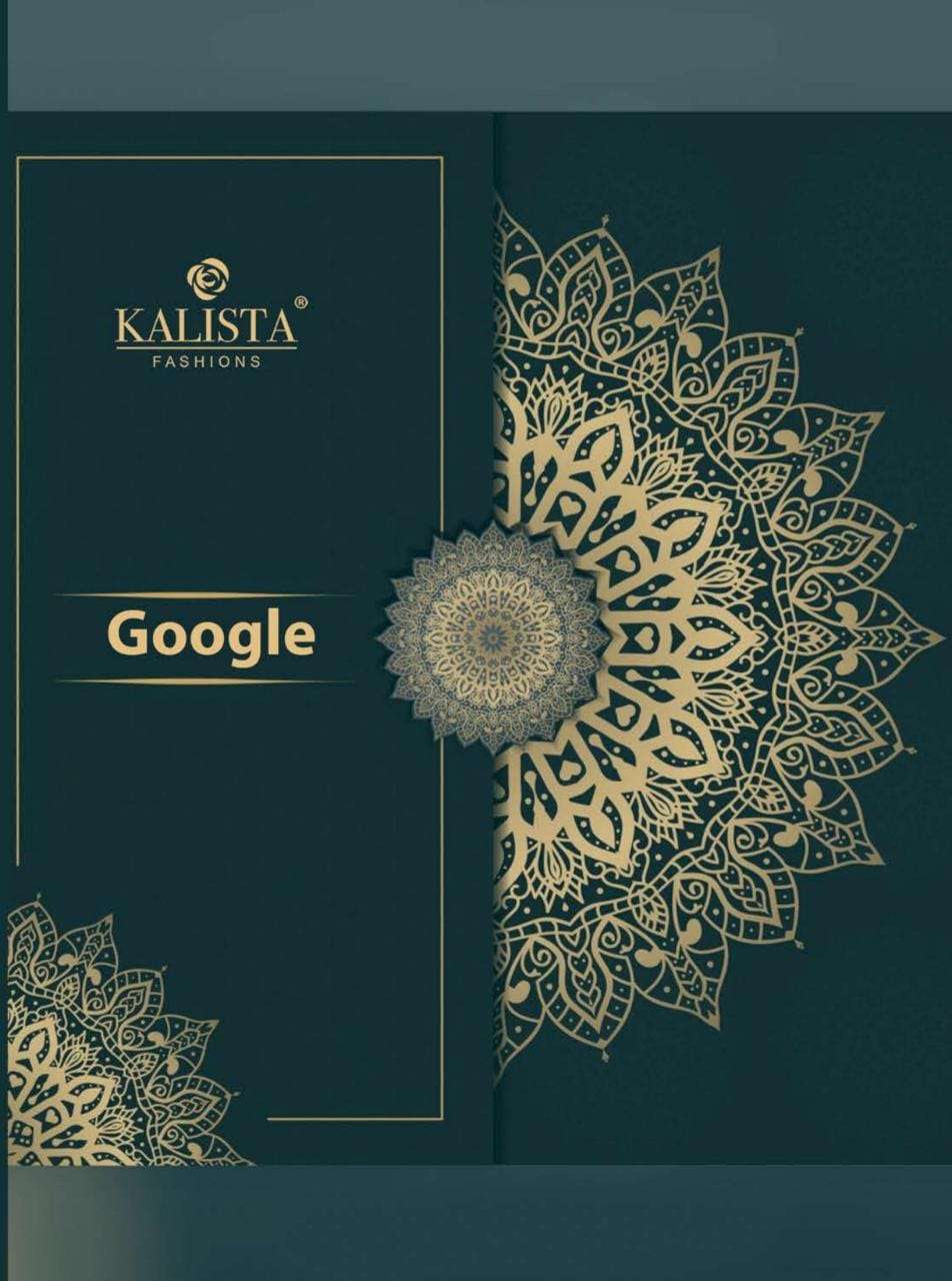 KALISTA PRESENT GOOGLE IMPORTED DESIGNER FANCY SAREE