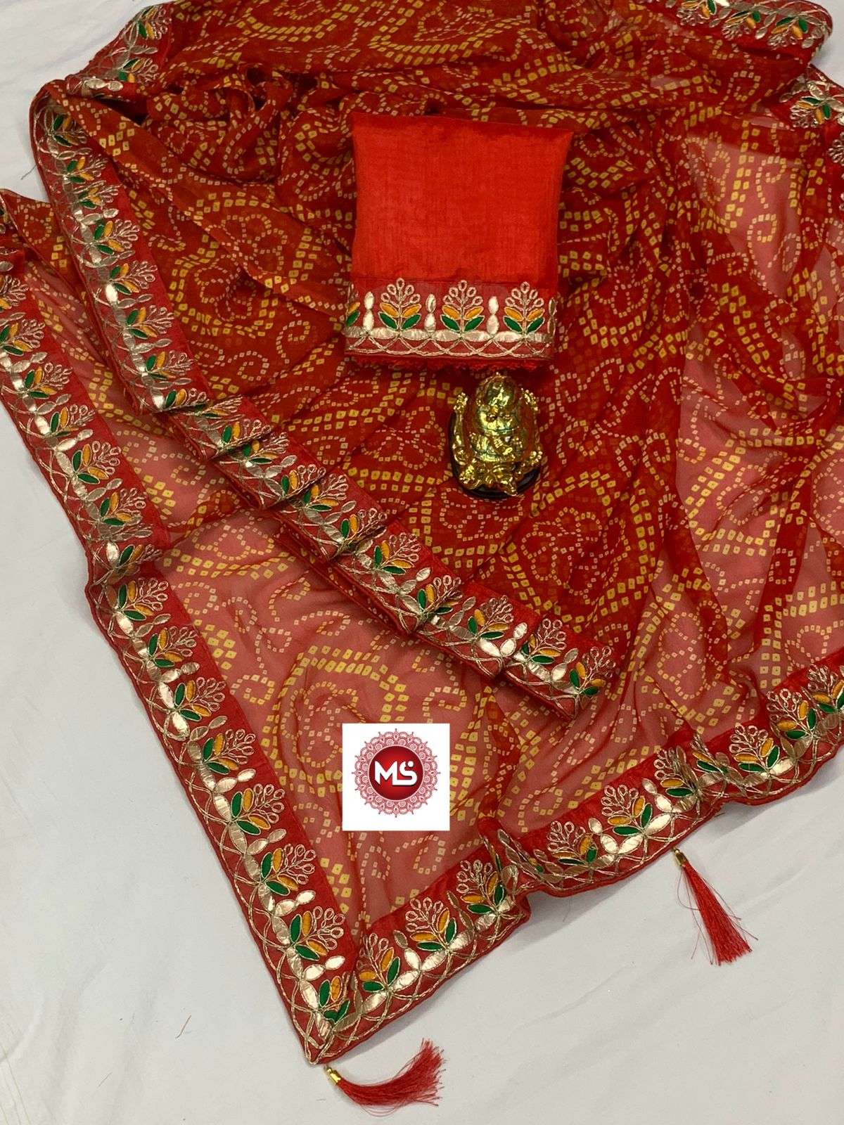 MS BRAND BHANDHINI GOTTA DESIGNER GEORGETTE SAREE