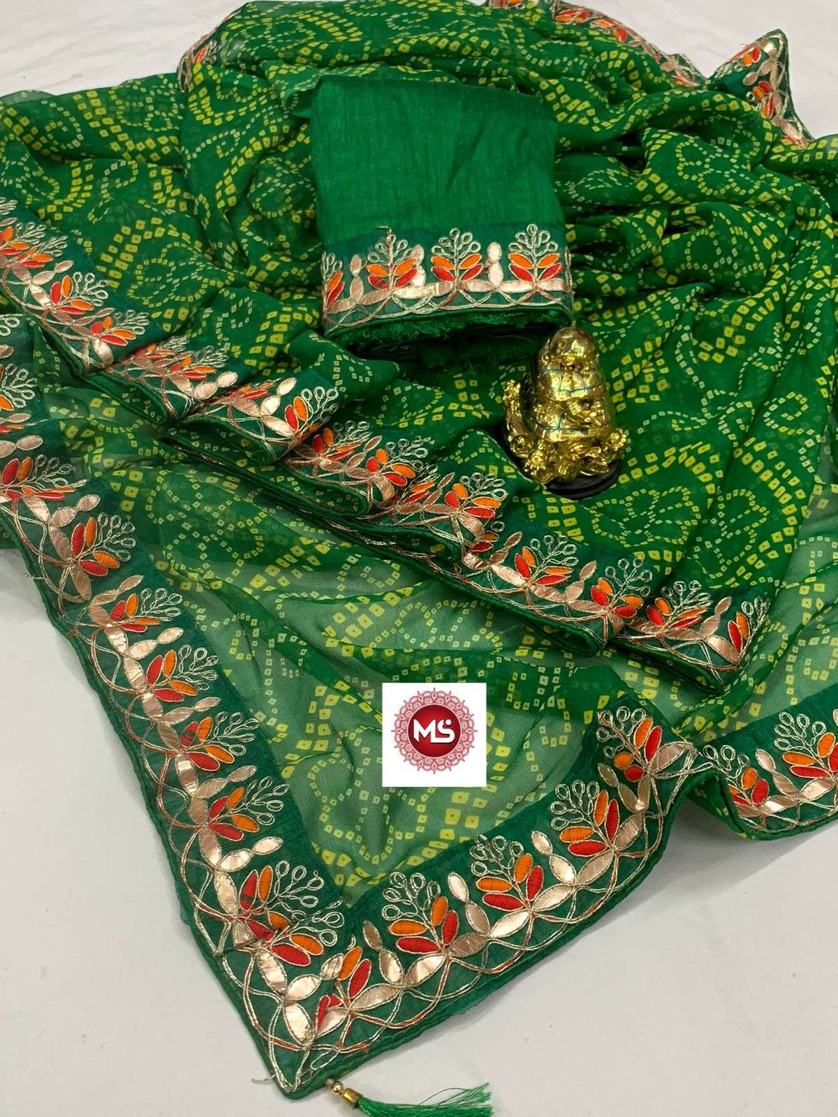 MS BRAND BHANDHINI GOTTA DESIGNER GEORGETTE SAREE